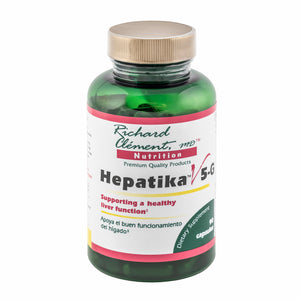 Hepatika V5-G Veggie Capsules with L-Glutathione – Enhanced Liver & Digestive Support